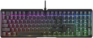 CHERRY XTRFY Teclado mecánico para juegos MX 3.1 con cable | Nuevos interruptores MX2A (negro, rojo silencioso MX2A)