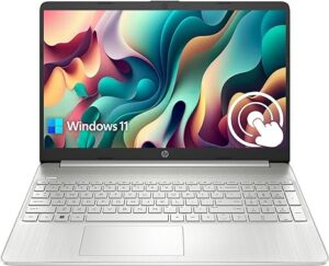 HP Pavilion - Laptop antirreflejos con pantalla táctil HD de 15.6", 16 GB de RAM, almacenamiento SSD de 1 TB, procesador Intel Core de hasta 4.1 GHz, batería de hasta 11 horas de duración, tipo C,