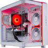 Skytech Gaming PC para juegos King 95, AMD Ryzen 7 7700 3.8GHz, NVIDIA RTX 4070 Super 12GB, SSD NVMe de 1 TB, DDR5 RAM 6000 de 16 GB, fuente de alimentación dorada de 750 W, Wi-Fi, Win 11, escritorio