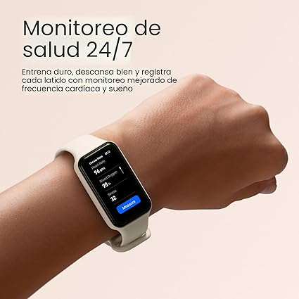 Amazfit Band 7 – Pulsera AMOLED 1.47" 120 modos deporte 18 días