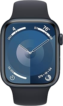 Apple Watch Series 9 GPS 45 mm – Pantalla Retina LTPO  Doble Tap