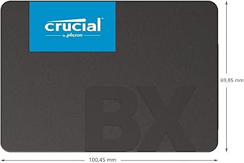 Crucial BX500 1 TB – SATA 2.5" 560 MB/s