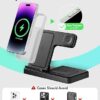 Estación de Carga 3 en 1 MagSafe Compatible – iPhone 12-15, Apple Watch y AirPods