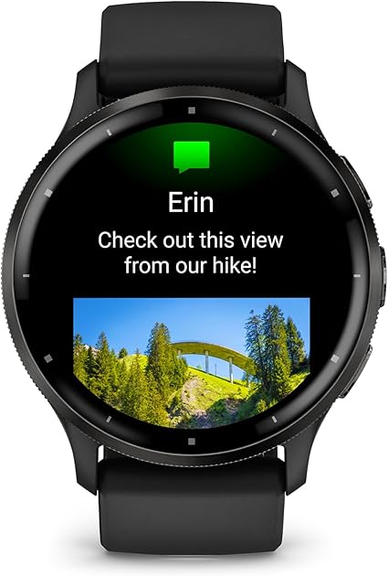 Garmin Venu 3 – Reloj AMOLED 1.4"  Altavoz para llamadas