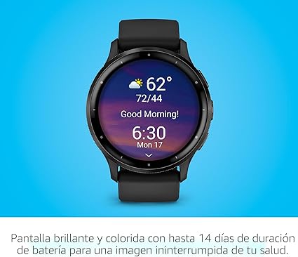 Garmin Venu 3 – Reloj AMOLED 1.4"  Altavoz para llamadas