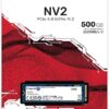 Kingston NV2 3 Kingston NV2 500 GB – NVMe PCIe 4.0 x4 3500 MB/s