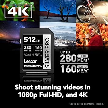 Lexar Professional 2 Lexar Professional 512 GB – U3 V60 205 MB/s