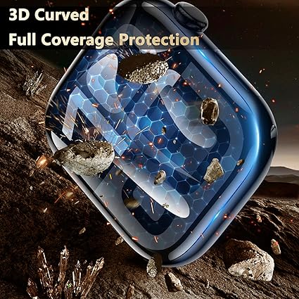 Protector de Cristal Templado para Apple Watch 45 mm