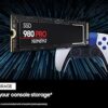 Samsung 980 PRO 4 Samsung 980 PRO 2 TB – NVMe PCIe 4.0 7000 MB/s