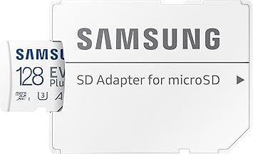 Samsung EVO Plus 128 GB – U3 V30 4K 130 MB/s