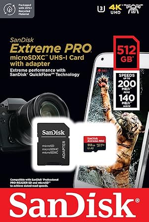 SanDisk Extreme Pro 4 SanDisk Extreme Pro 512 GB – USB 3.2 420 MB/s