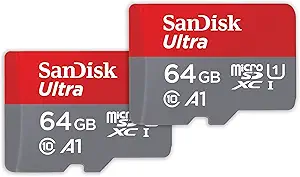 SanDisk Ultra microSDXC 64 GB – UHS-I A1 120 MB/s