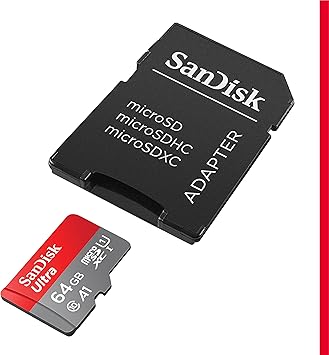 SanDisk Ultra microSD 2 SanDisk Ultra microSDXC 64 GB – UHS-I A1 120 MB/s