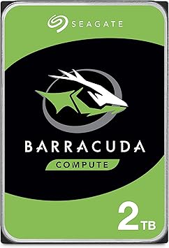 Seagate BarraCuda 2 TB 7200 RPM – 256 MB Cache