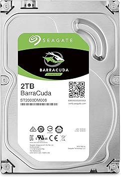 Seagate BarraCuda 3 Seagate BarraCuda 2 TB 7200 RPM – 256 MB Cache