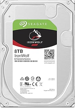 Seagate IronWolf 8 TB 2 Seagate IronWolf 8 TB NAS – 7200 RPM CMR