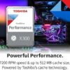 Toshiba X300 6 TB 2 Toshiba X300 6 TB 7200 RPM – Cache 256 MB