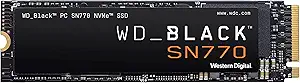 WD Black SN770 1 TB – NVMe PCIe 4.0 5150 MB/s