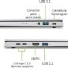 Acer Aspire 15 Slim Laptop AG15-32P-39R2 | Pantalla IPS FHD de 15.6 pulgadas (1920 x 1080) | Procesador Intel Core 3 N355 de 8 núcleos | Gráficos Intel, RAM DDR5 de 8 GB, 128 GB HD, Wi-Fi 6, Windows