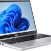 Acer Aspire 15 Slim Laptop AG15-32P-39R2 | Pantalla IPS FHD de 15.6 pulgadas (1920 x 1080) | Procesador Intel Core 3 N355 de 8 núcleos | Gráficos Intel, RAM DDR5 de 8 GB, 128 GB HD, Wi-Fi 6, Windows