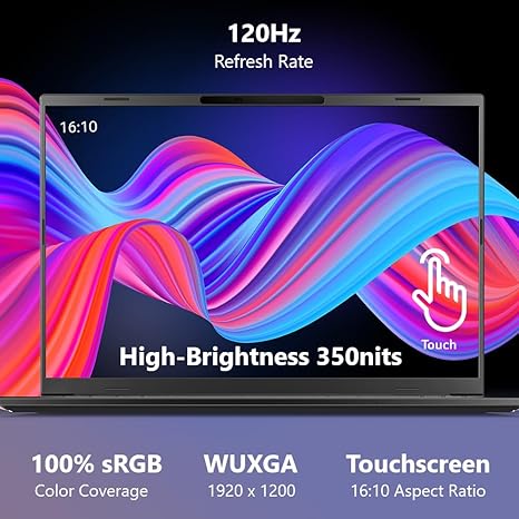 Acer Aspire 16 AI Copilot+ PC | Pantalla multitáctil WUXGA 120Hz de 16 pulgadas | Snapdragon X X1-26-100 | NPU: 45 Tops - GPU: hasta 1.7 TFLOPs | 16GB LPDDR5X | SSD PCIe Gen 4 de 512 GB | Wi-Fi 7 |