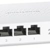 BrosTrend Interruptor de 5 puertos de 2.5 GB, conmutador Ethernet no administrado para consola de juegos, PC, NAS, etc. Interruptor de red Gigabit de 2.5 Gigabit sin ventilador, interruptor