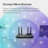TP-Link AX1800 WiFi 6 Router V4 (Archer AX21) - Internet inalámbrico de doble banda, Gigabit, malla fácil, funciona con Alexa, un dispositivo certificado para humanos, soporte gratuito de expertos
